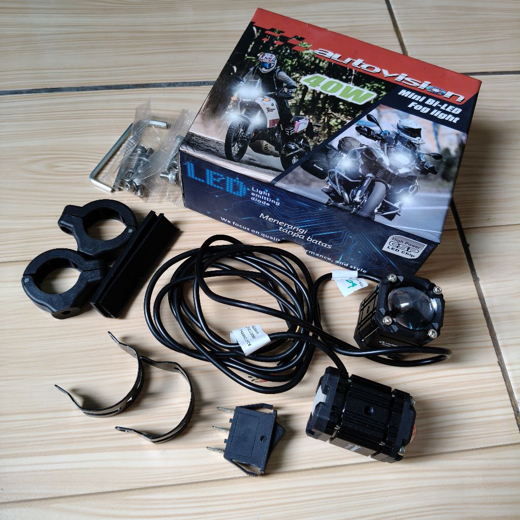 LED Mini Projector / Biled Celebes Autovision 40W garansi