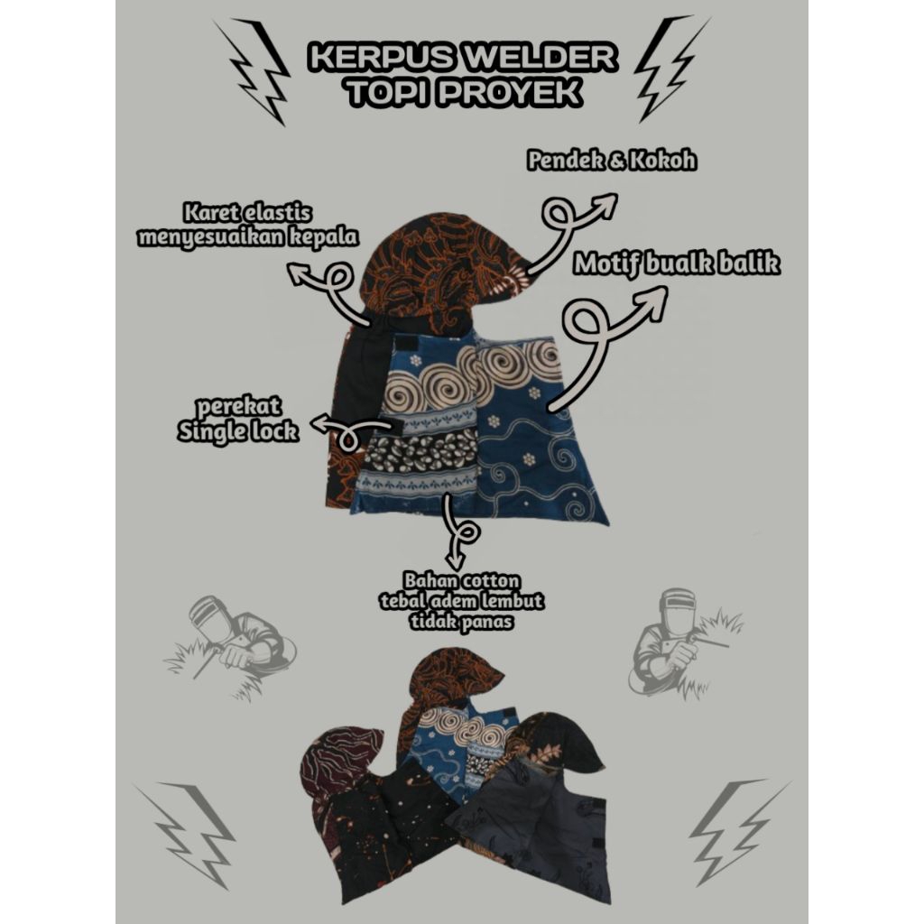 Kerpus Welder / Topi proyek
