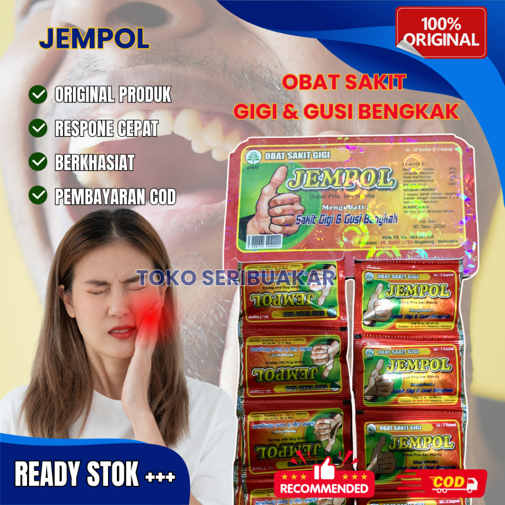 

Obat Sakit Gigi & Gusi Cap Jempol 100%Asli