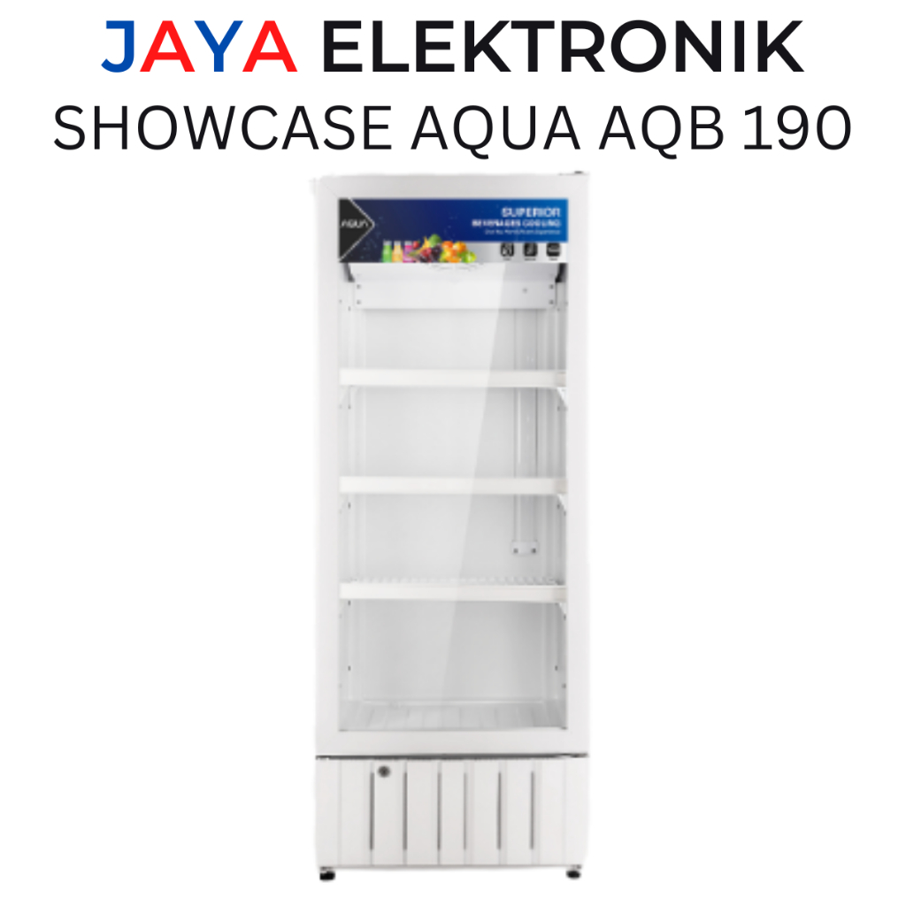 Kulkas Showcase SINGKAWANG AQUA AQB 190