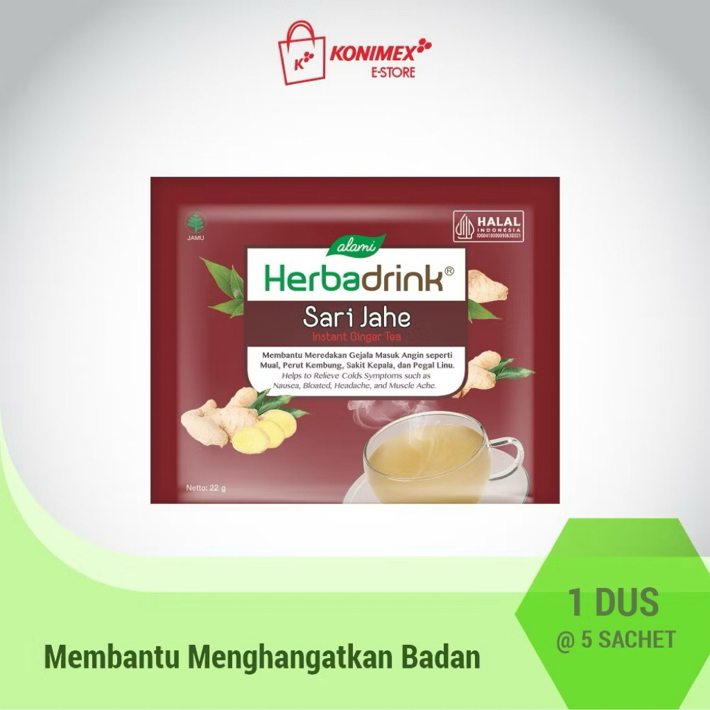 

HERBADRINK Sari Jahe / minuman sehat