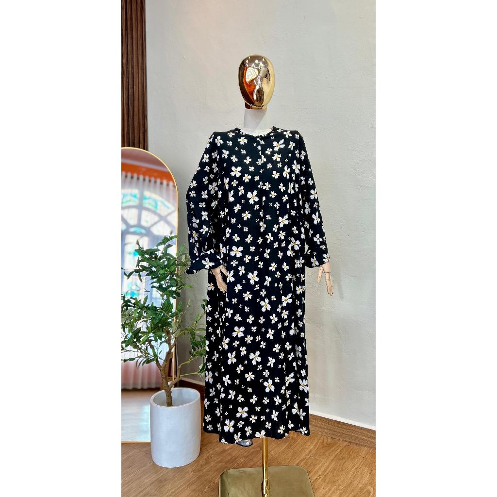 Agista by Cemile Homewear - Homewear kekinian - Homedress - Daster Jumbo - Daster Lengan Panjang - D