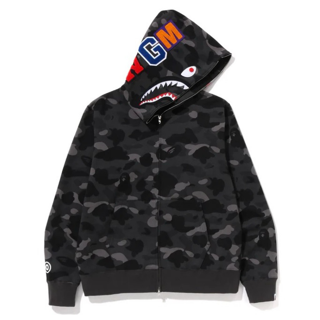 Bape Full Zip Mask Hoodie Second 100% Original