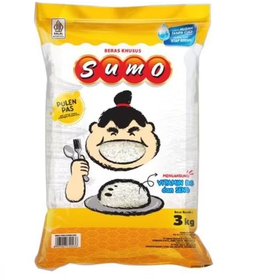 

Beras Sumo kuning 3 KG / Sumo kuning 3 Kg / Sumo kuning 3 Kilogram (BERAS KHUSUS)