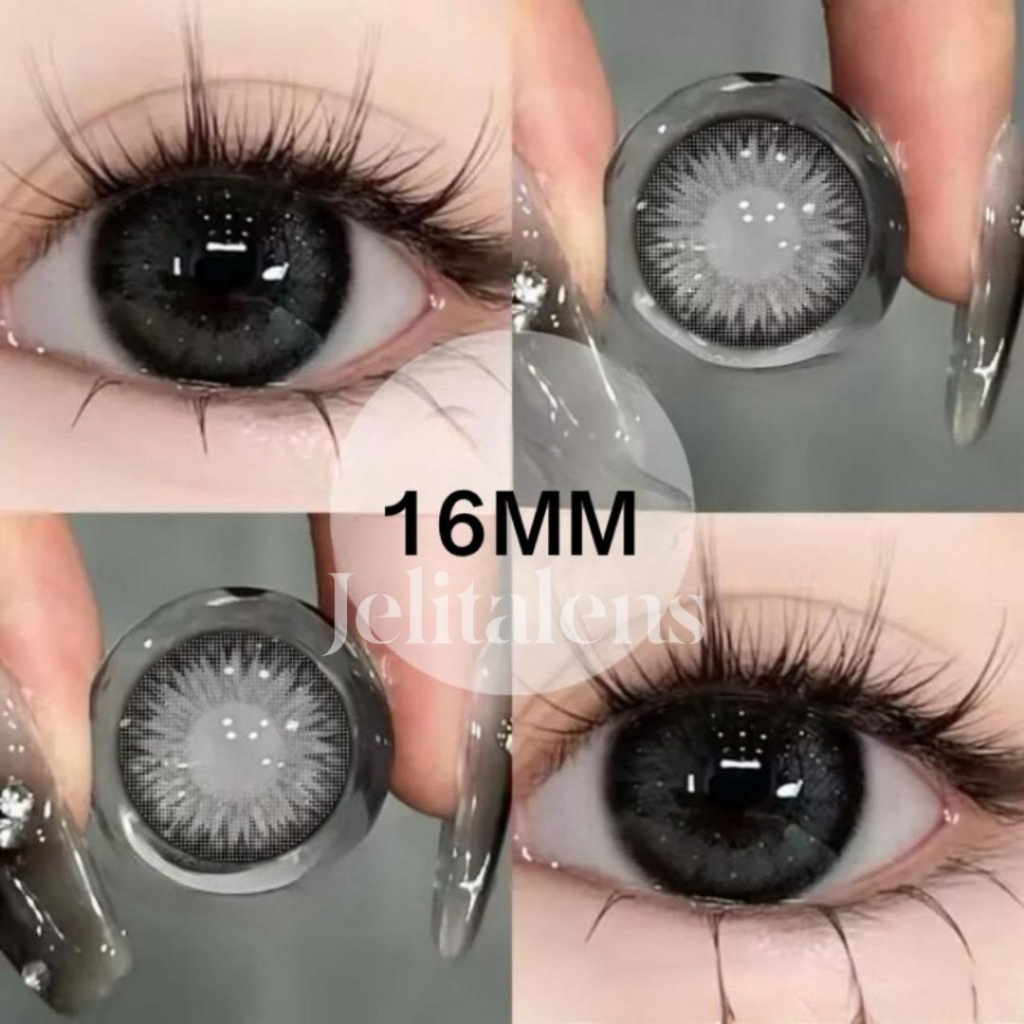 JSOFTLENS ABU-ABU Softlens Premium Abu-Abu Barbie Kekinian / Softlens Abu-Abu Natural / Softlens Dai