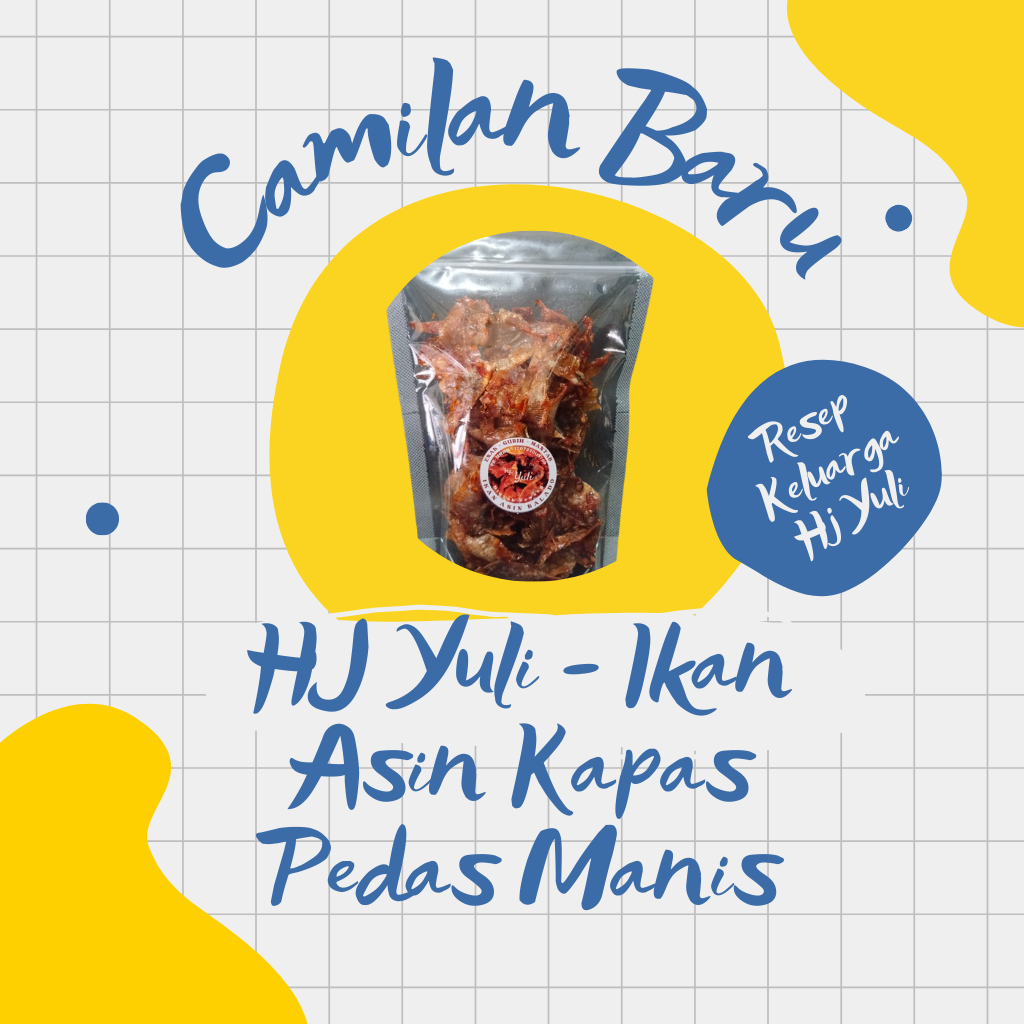 

HJ Yuli - Ikan Asin Sultan Pedas Manis 100GR