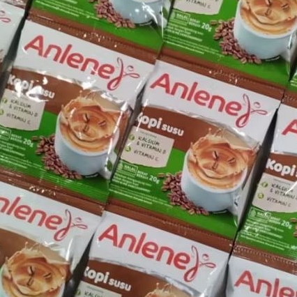 

Anlene Sachet Rasa baru KOPI SUSU 20GR [1 DUS Susu Anlene Sachet Isi 12rcg x 10pcs (120 pcs)
