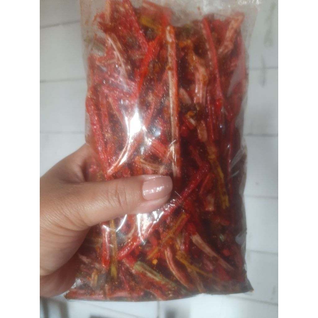 

Kerupuk Beton Bantet Rasa Pedas Gurih Cikur Daun Jeruk 250 gram 500 gram