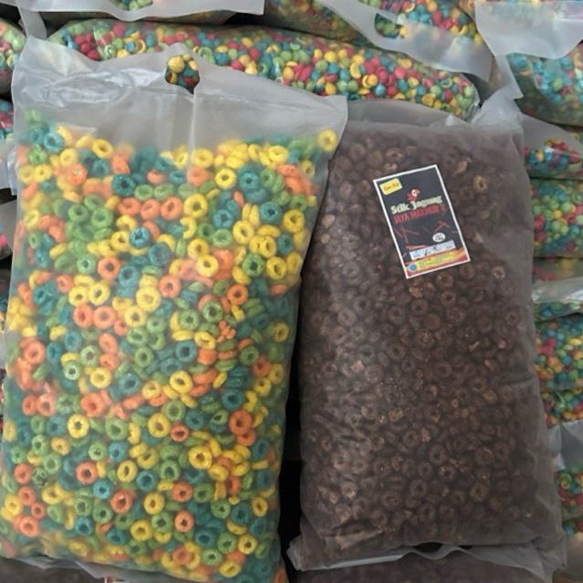 

1kg RINGs sereal mix fruit aneka rasa buah 1ball