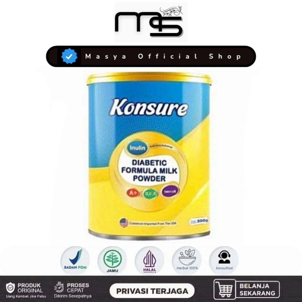 

Konsure Susu Diabetes Susu Konsure Asli Original - 500 gr