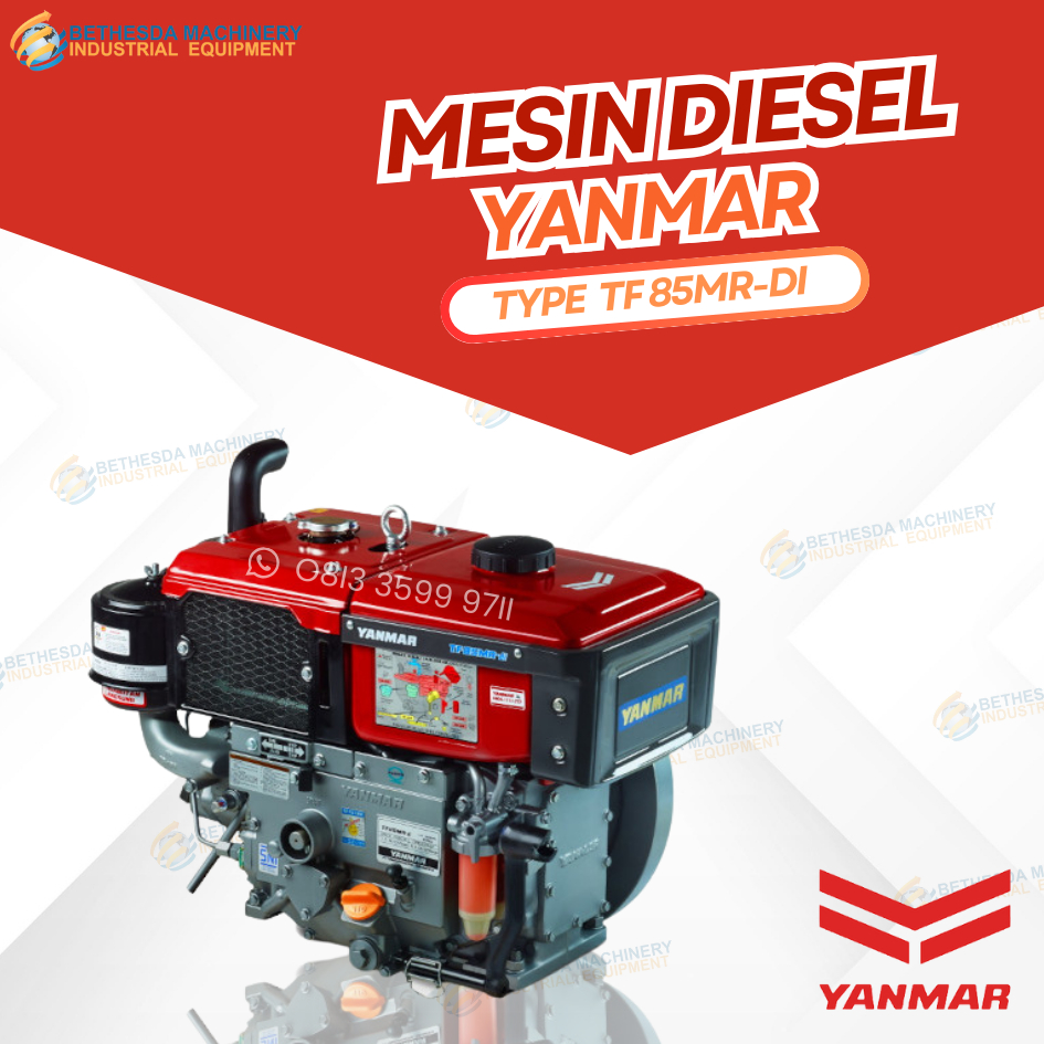 Mesin Penggerak / Diesel Engine 8.5 Hp YANMAR TF 85 MR 8,5hp
