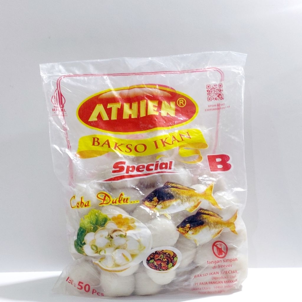 

BAKSO IKAN ATHIEN ISI 50PCS 680 GR