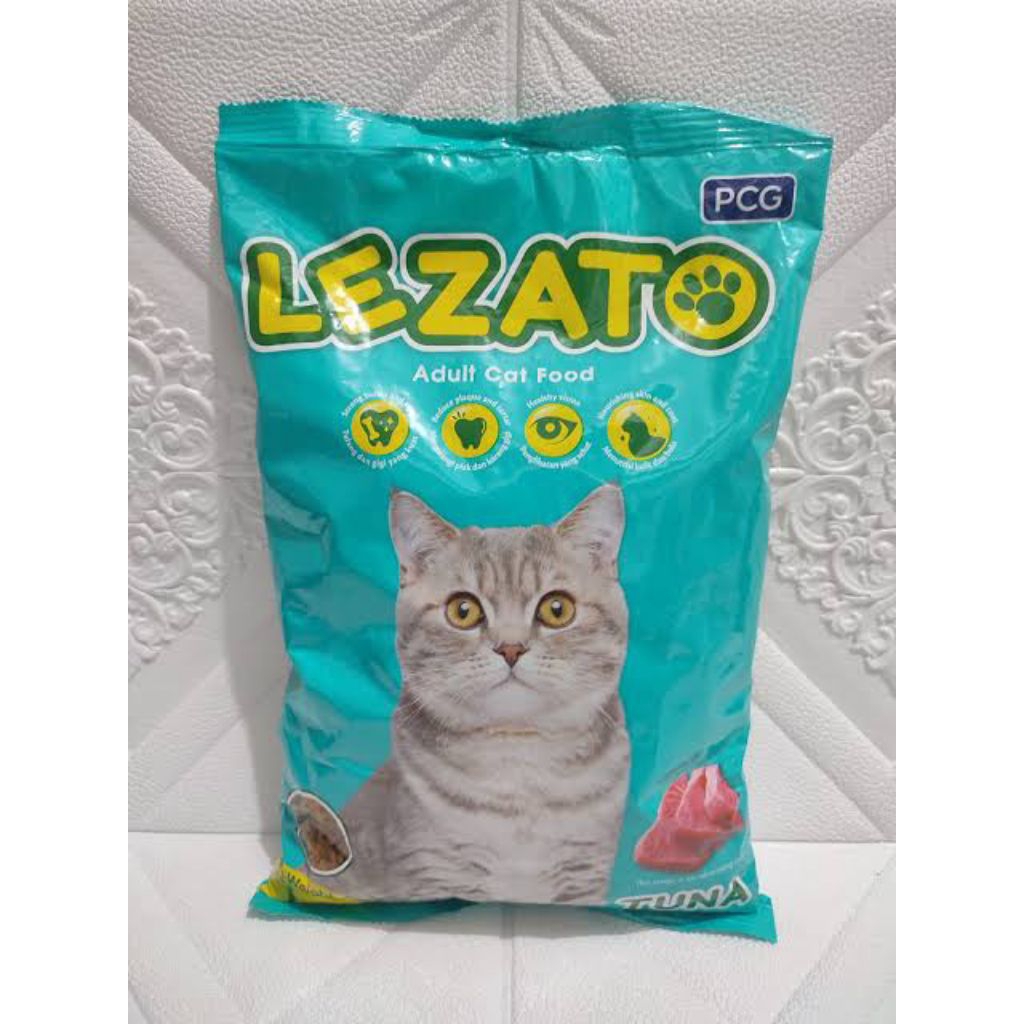 Lezato 1kg 1 kg Makanan Kucing Dewasa Rasa Tuna Ori Cat Choize Food