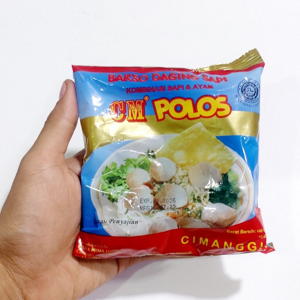 

BAKSO CM POLOS ISI 10 PCS 140 GRAM