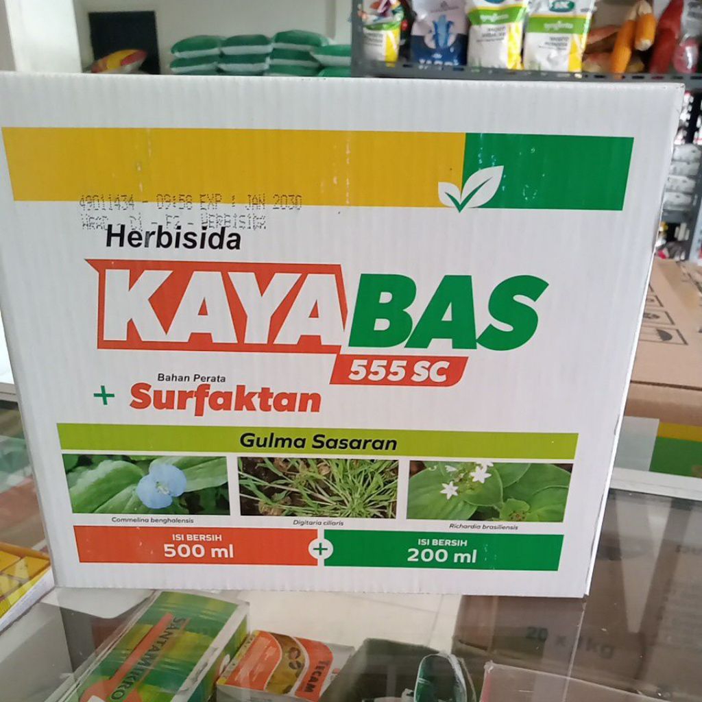 kayabas 500ml obat rumput jagung