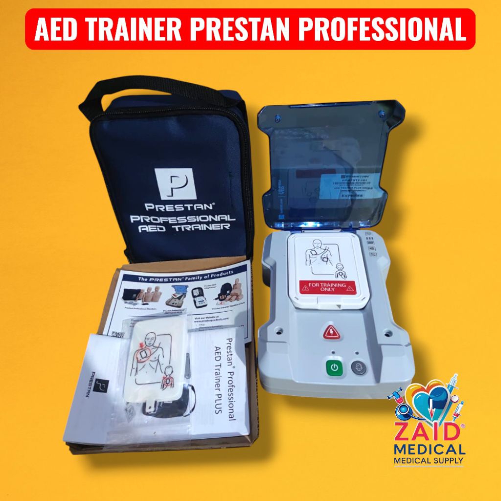 CPR OR AED PRESTAN TRAINING SIMULATOR/ LATIHAN CPR PRESTAN AED & CPR MANIKIN