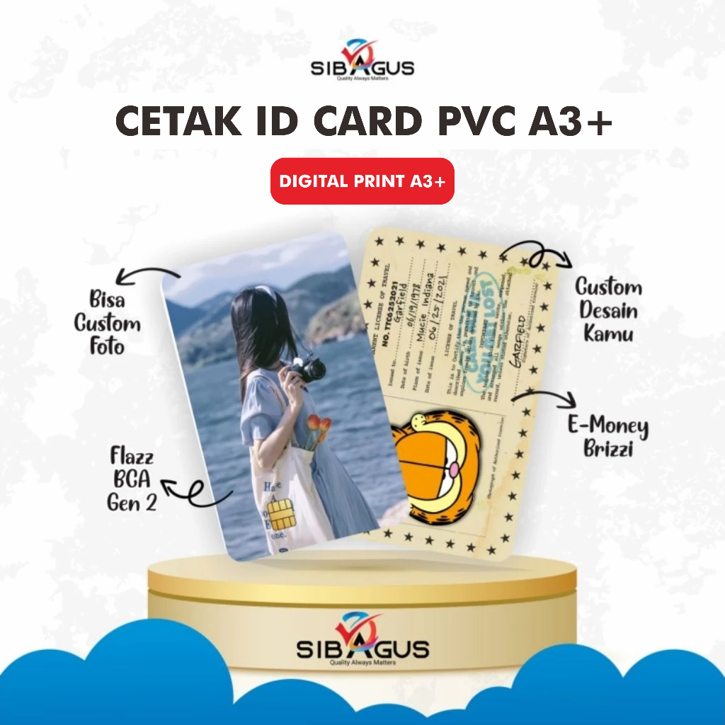Cetak Id Card PVC A3
