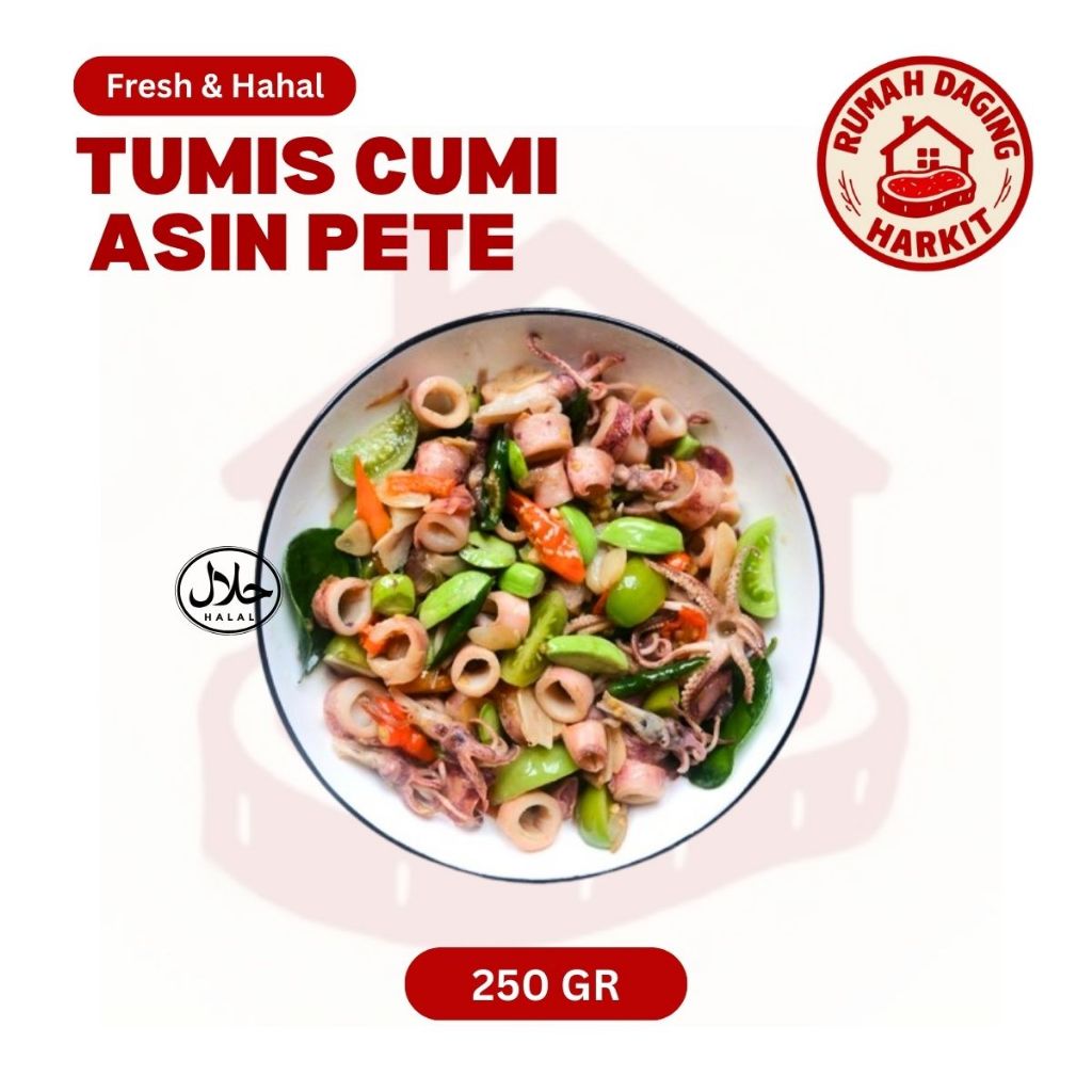 

Tumis Cumi Asin Pete Siap Saji 250gr Kab Tangerang