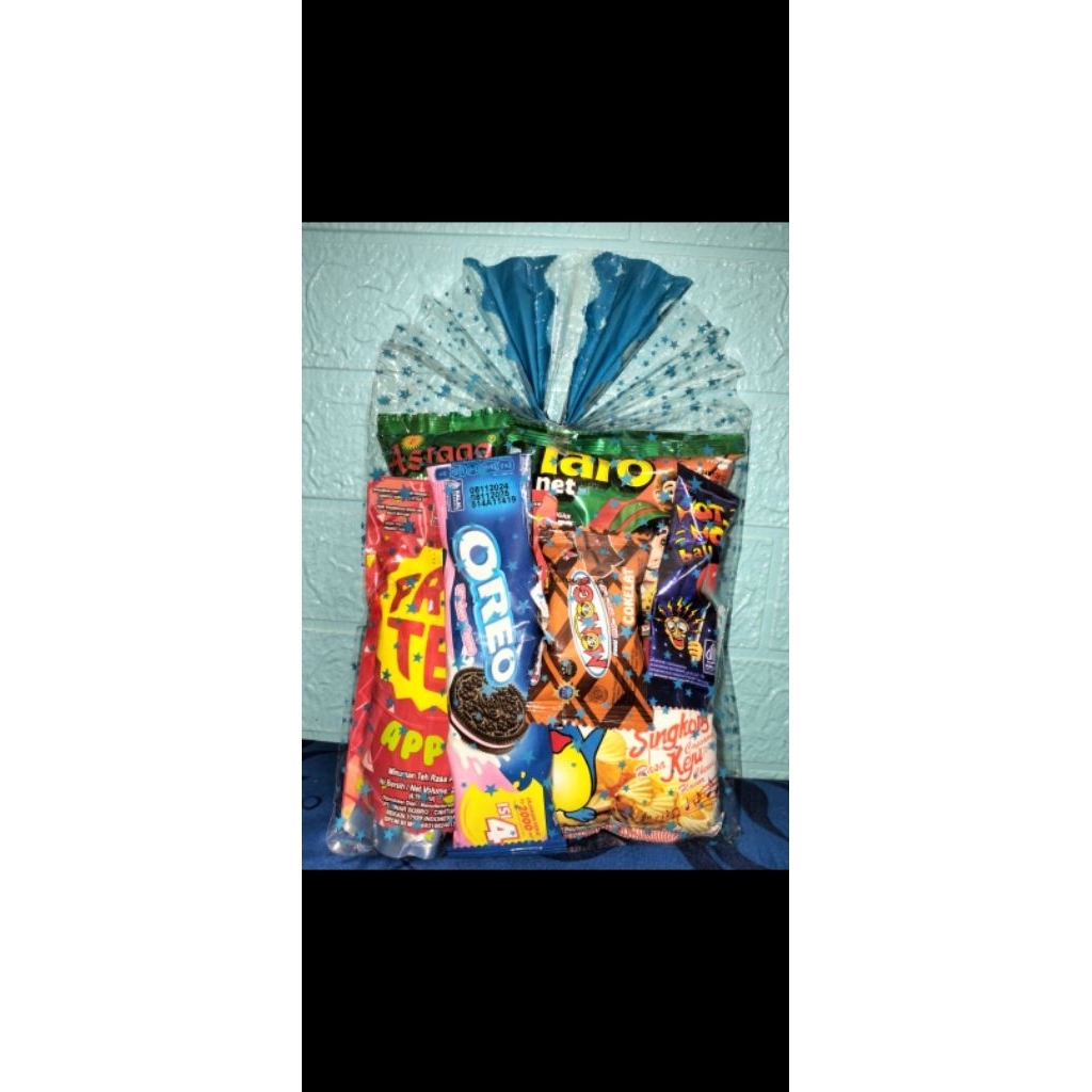 

Snack ulang tahun, Snack hampers anak / parcel anak murah dan lucu