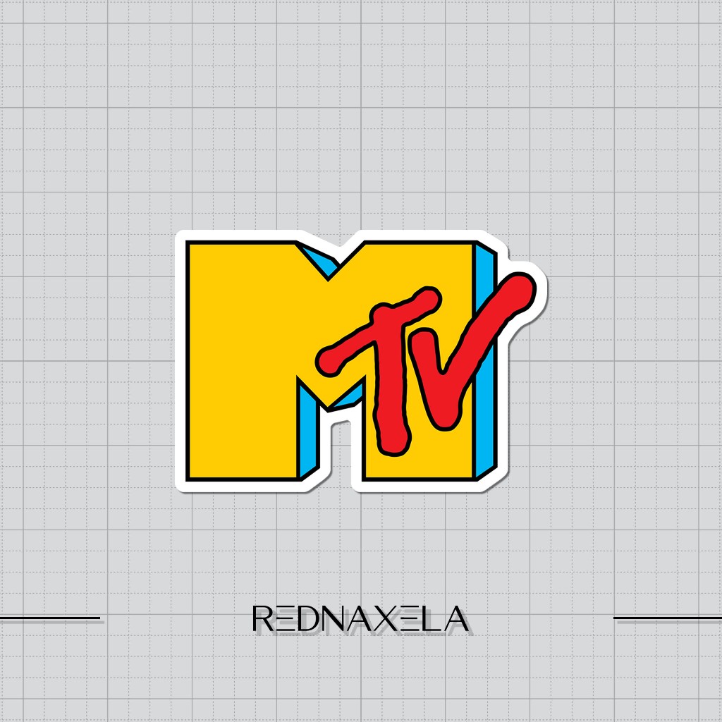 

Stiker Vinyl MTV Logo Stiker Koper Outdoor Waterproof