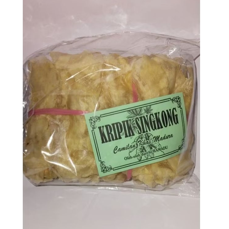 

KERIPIK SINGKONG MENTAH 1 IKAT, BERAT 250