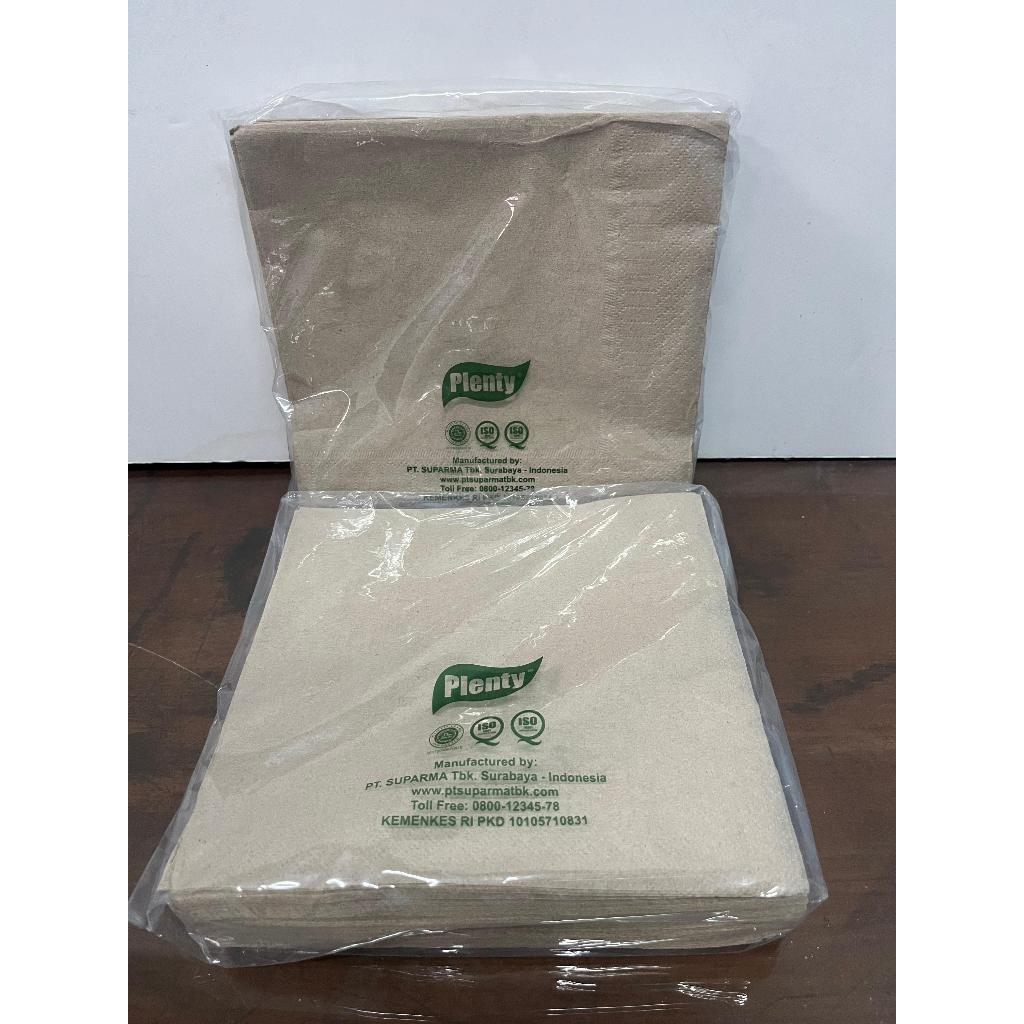 PLENTY NAPKIN DINNER COKLAT 50'S