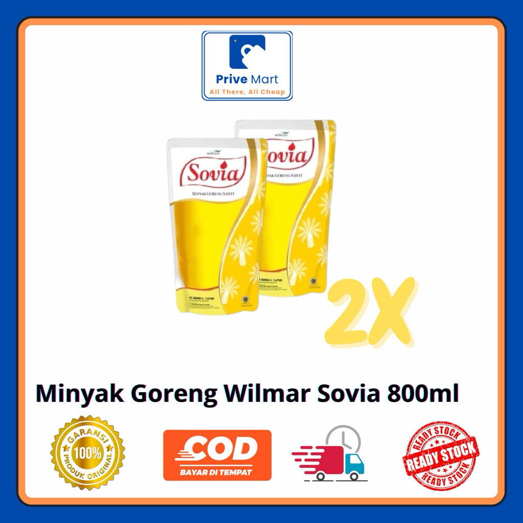 

MINYAK GORENG SOVIA KOMBO B1G1 PRIVEMART MINYAK KELAPA