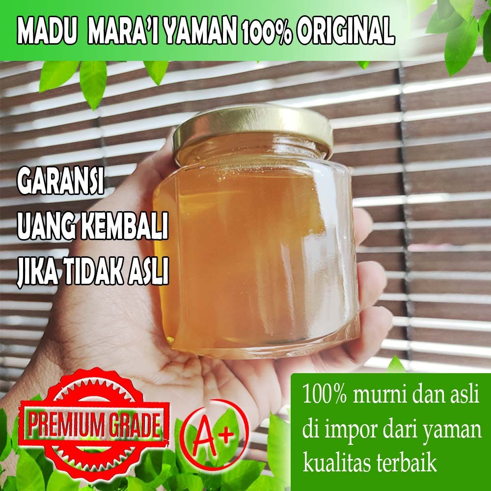 

Madu Yaman Maro'i Premium Murni Original 100% Murni Madu Arab Asli 100%