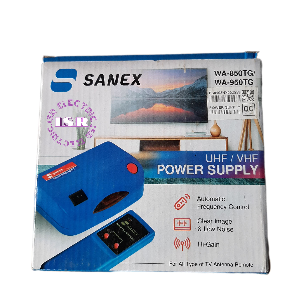 BOOSTER ANTENA DAN REMOT / POWER SUPPLY ANTENA REMOT SANEX