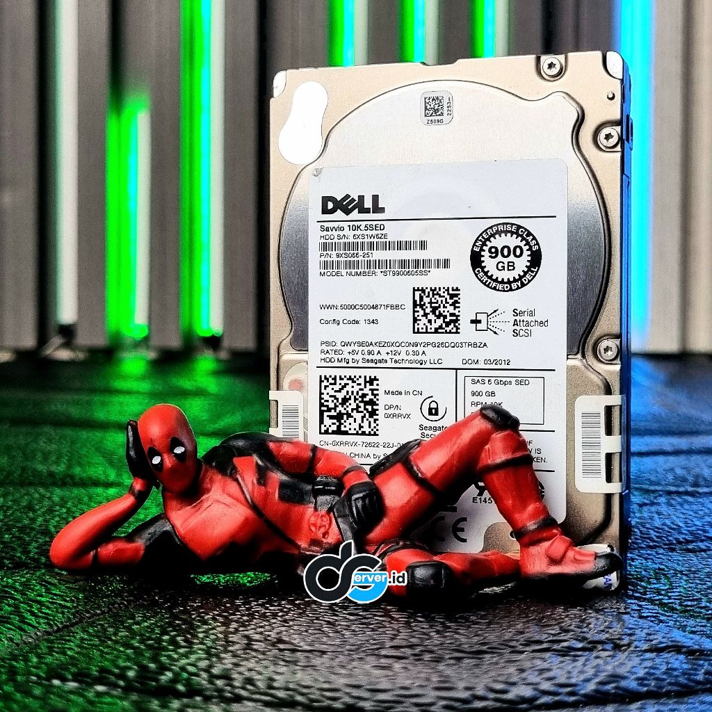 Hardisk 900GB 10K RPM 2.5-inch 6Gb/s SAS (Serial Attached SCSI) HDD 0XRRVX