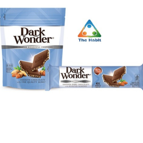 

(The Habit) Dark Wonder Smooth Cokelat Hitam Almond Panggang