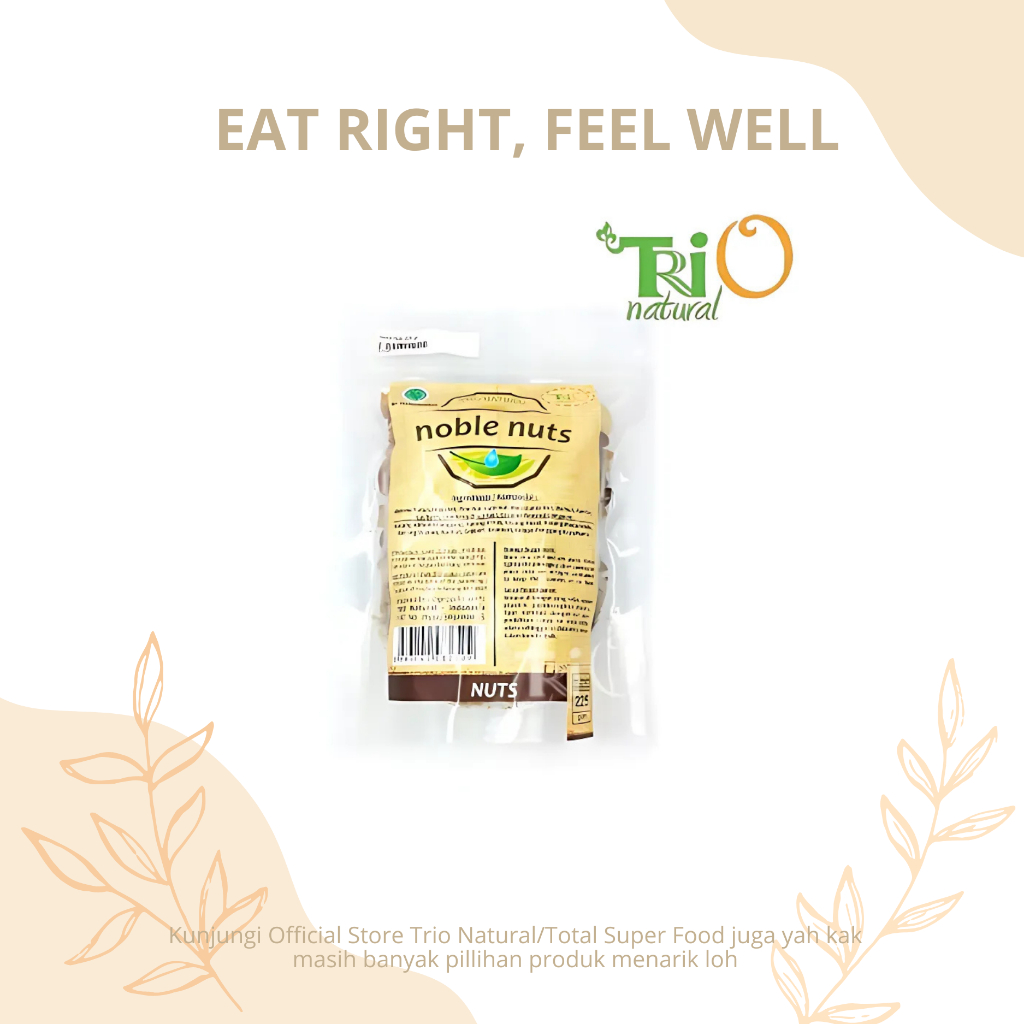 

TRIO NATURAL (Mixed Dried Fruits, Nuts, Seeds) - Noble Nuts