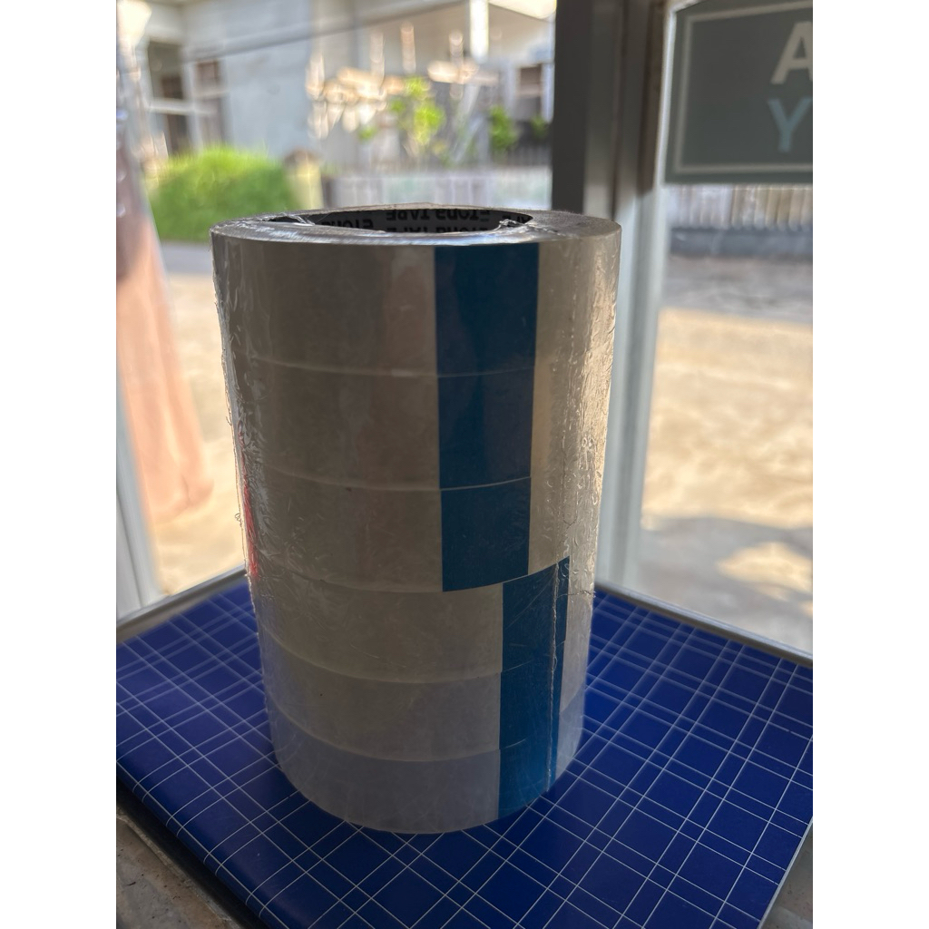 

Lakban bening 24mm/tape/isolasi/selotip