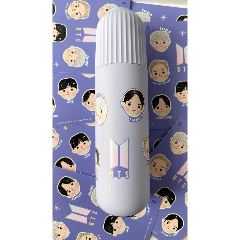 

Sticker Sheet Ghibli Matcha Kpop BTS Blackpink anti air stiker serbaguna