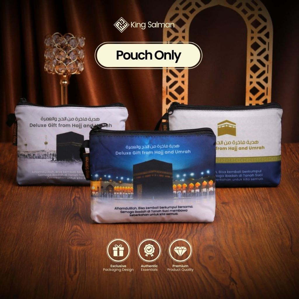 

King Salman - Oleh-Oleh Haji & Umroh MARWAH Pouch Only Non-Custom
