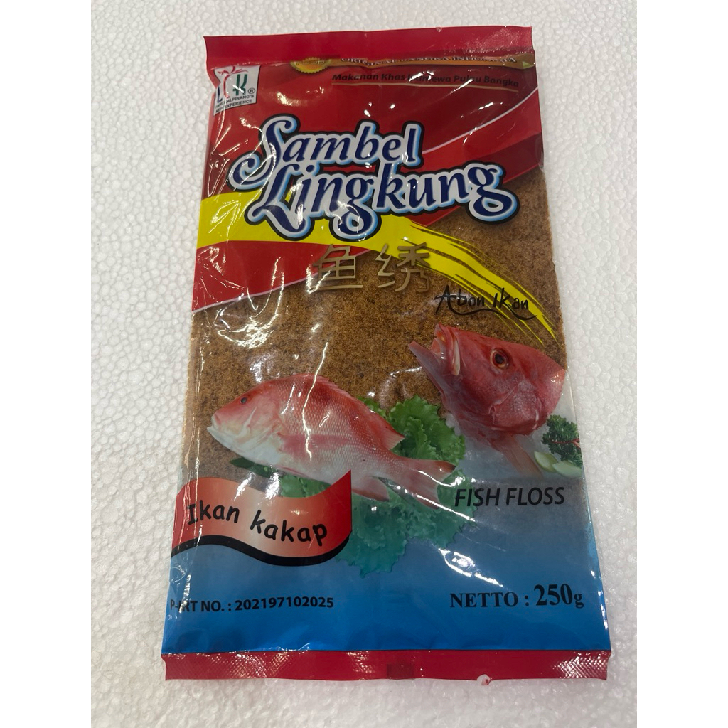 

Sambelingkung ( Abon Ikan ) Kakap 250gr