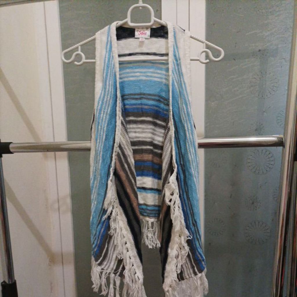 JUSTICE Cardigan anak perempuan 6-7thn preloved