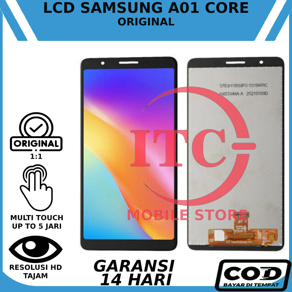 LCD TOUCHSCREEN SAMSUNG A01 CORE ORIGINAL GARANSI