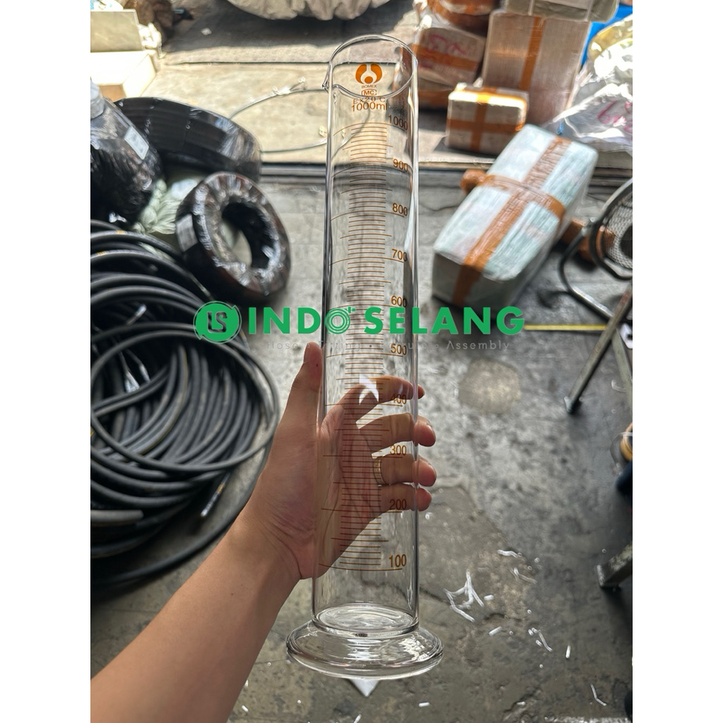 GELAS UKUR KACA BBM SPBU 1000 ML BOMAX PERTAMINA 1 LITER