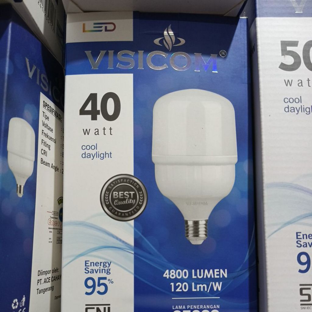 LED VISICOM 40WATT CAHAYA PUTIH