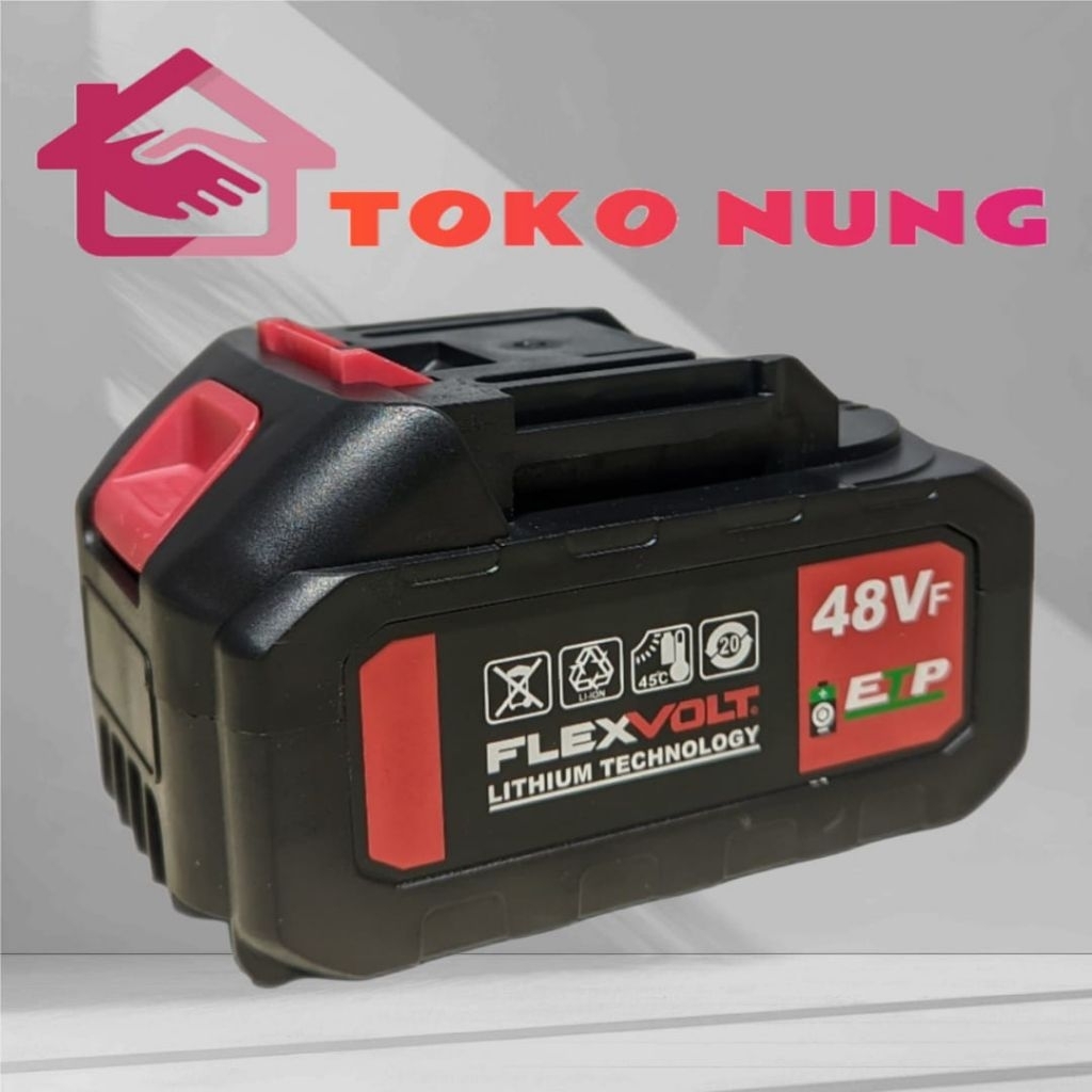 JLD BATERAI BOR IMPACT WRENCH CORDLESS 48VF JLD BATTERY MESIN BOR IMPACT WRENCH JLD 48VF