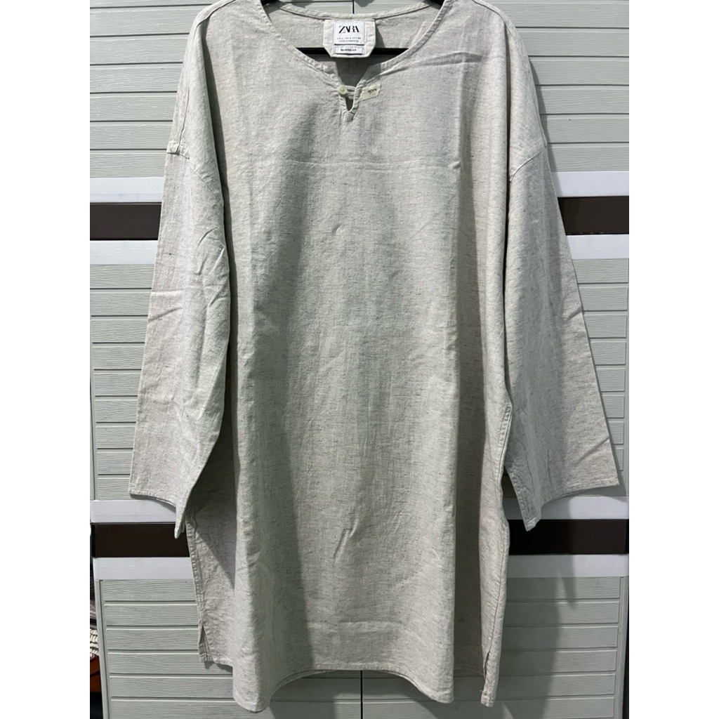 PRELOVED ORIGINAL ZARA BLOUSE CREAM