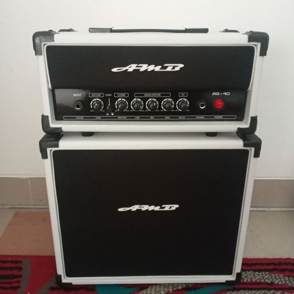 Ampli Gitar Elelktrik AMB Head Cabinet bisa pake 2 gitar