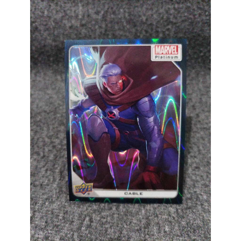 Upper deck marvel platinum 2023 cable teal wave (741/799)