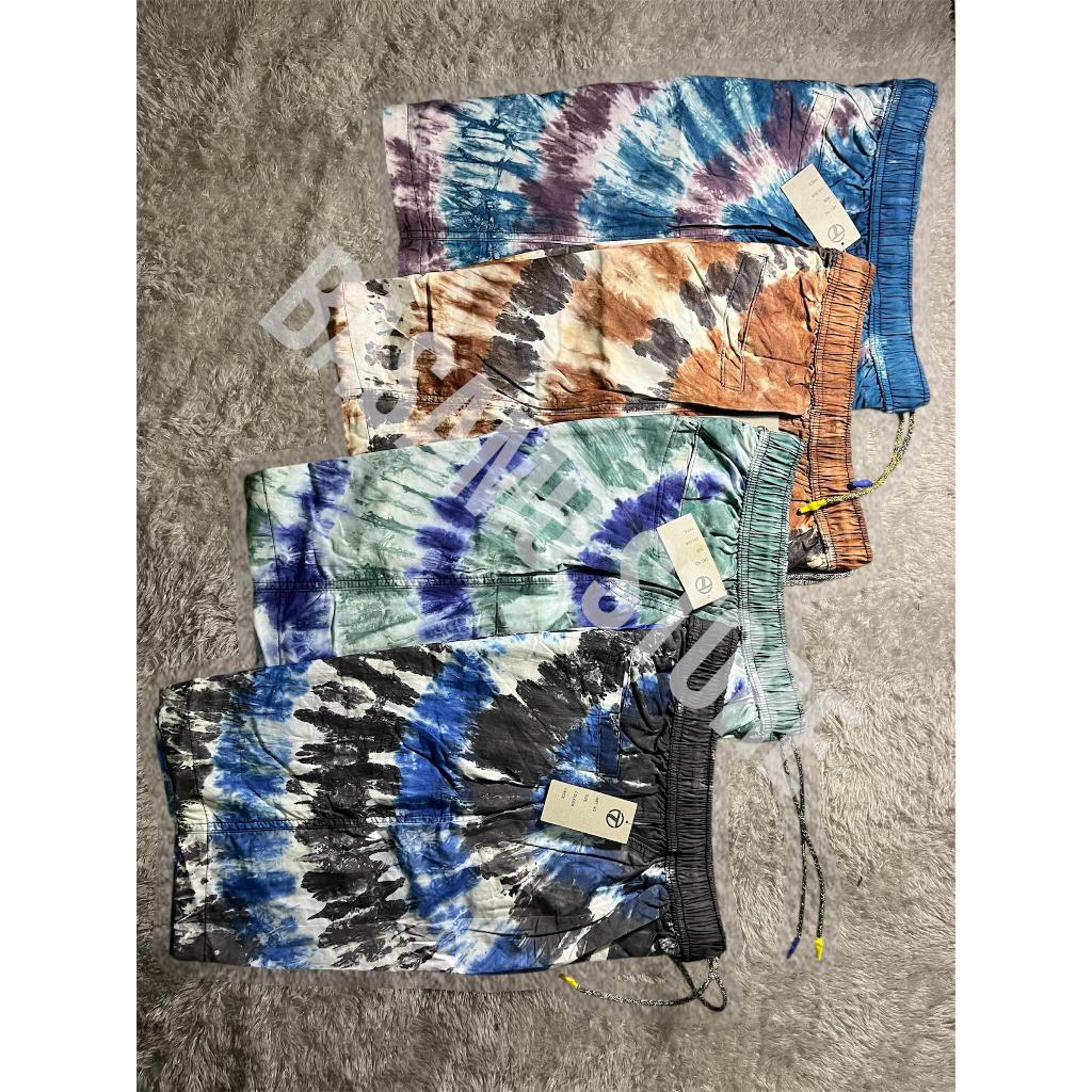 Celana TieDye Celana Pendek Santai Katun TieDye Pria Wanita Dewasa Premium Panjang Sedengkul Orang D