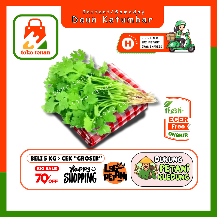 

Tokotenan // Daun Ketumbar / Wangsui -- Sayur Gunung Ecer (H)