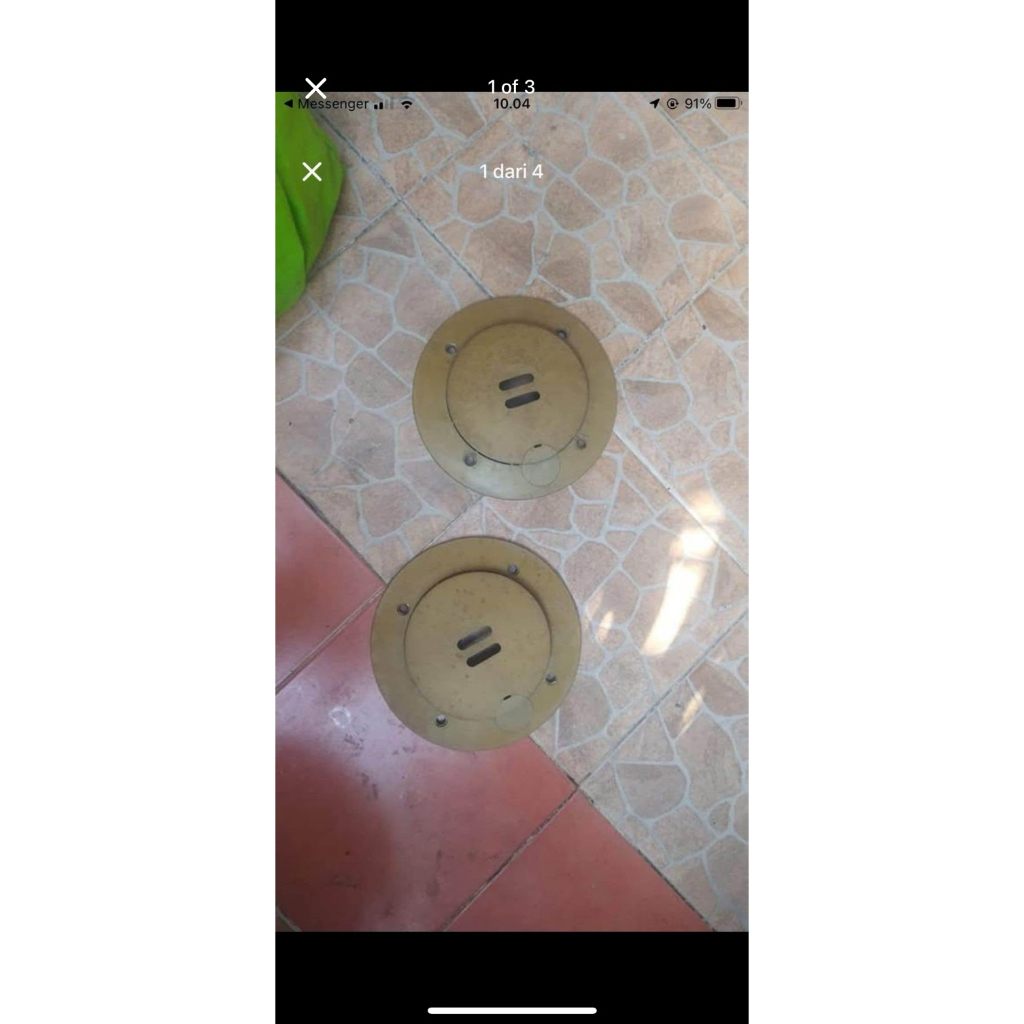 Dop Lampu Vespa Ring 8