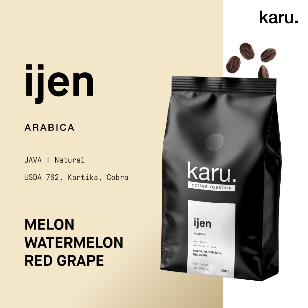 

Biji Kopi Arabica Ijen Natural Klasik 150 gram