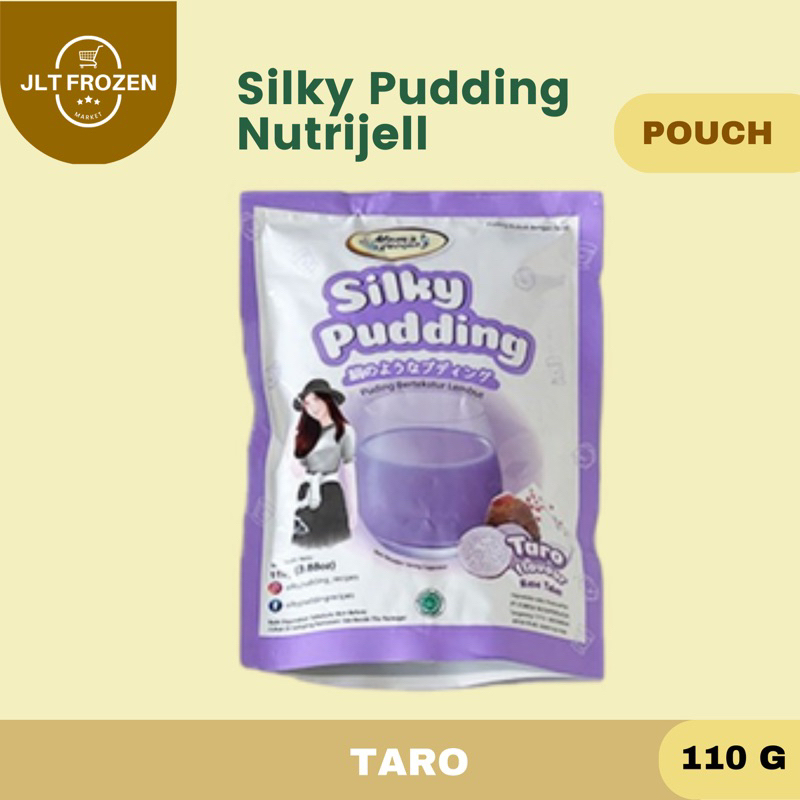 

[oddsolshop] pekanbaru/Mom's Recipe Silky Pudding Taro 110GR Bahan Puding Rasa Talas Ungu