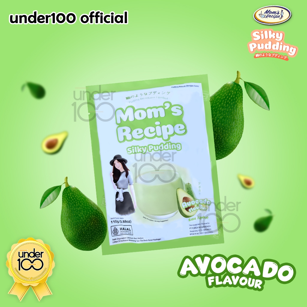 

[oddsolshop] pekanbaru/Mom's Recipe Silky Pudding Avocado 110GR Bahan Puding Rasa Alpukat